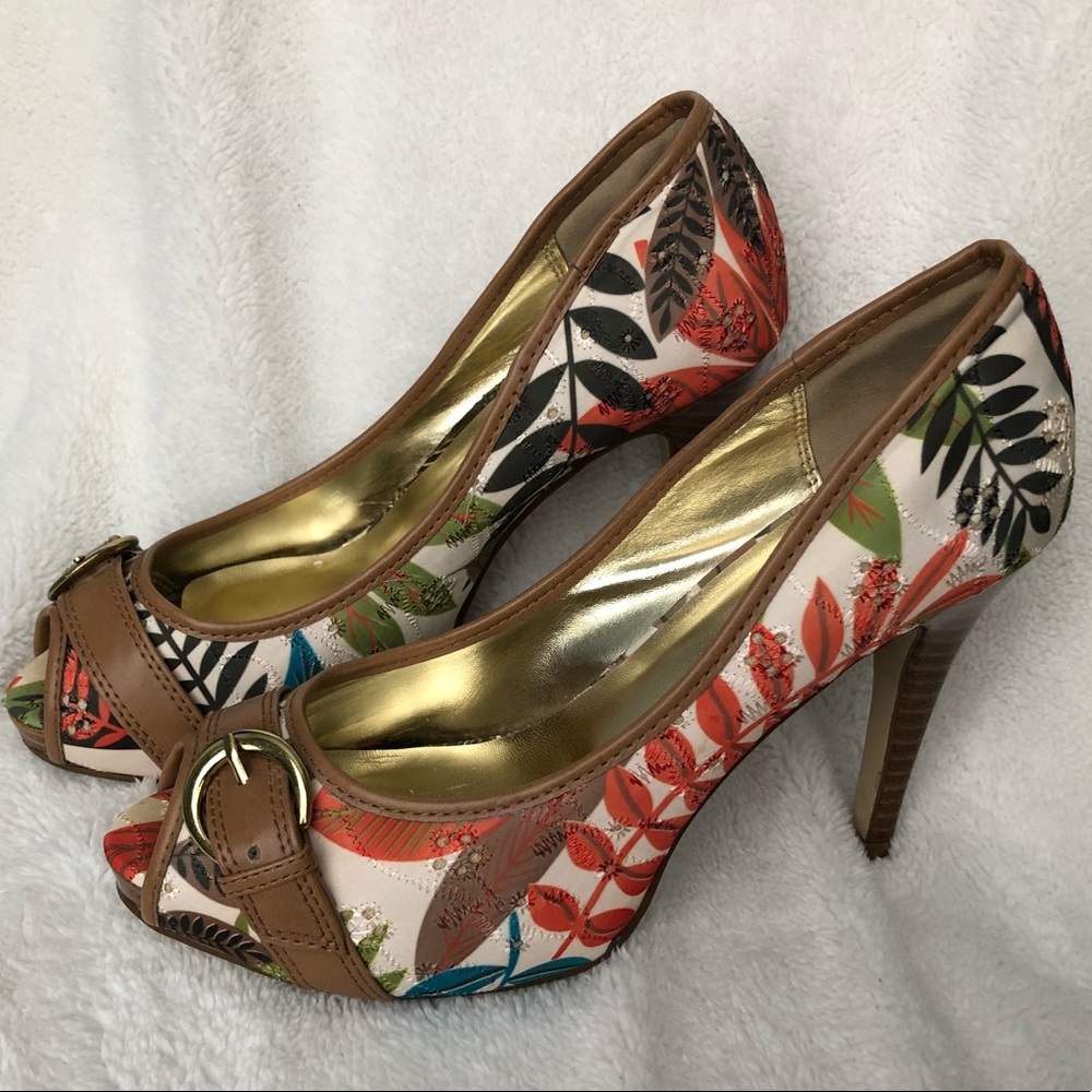Shiekh peep toe heels